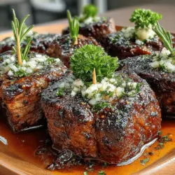 Willkommen in der Welt der herzhaften Küche, wo saftige Steakbissen in einer köstlichen Knoblauchbutter zu einem unvergesslichen Geschmackserlebnis werden. Das Rezept für Herzhafte Knoblauchbutter Steakbissen ist nicht nur eine Gaumenfreude, sondern auch eine hervorragende Möglichkeit, Ihre Grill- und Kochkünste zu entfalten. Ob für ein festliches Dinner oder ein entspanntes Wochenende mit Freunden – dieses Gericht wird garantiert alle begeistern.