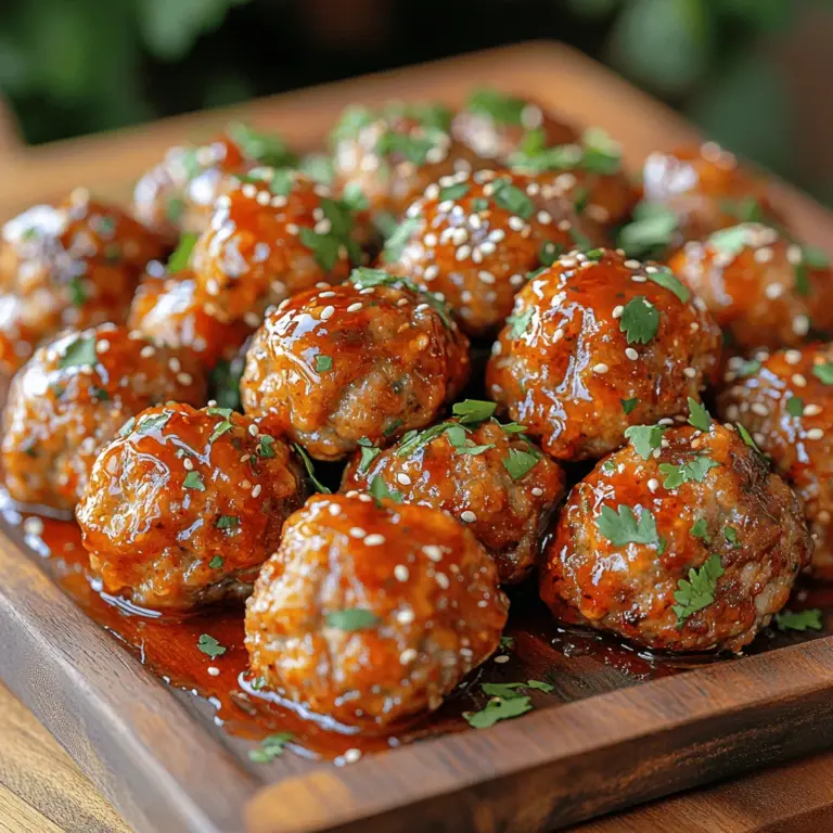 Die Inspiration für diese Fleischbällchen kommt aus der Fusion von Aromen, die in der modernen Küche immer beliebter wird. Sriracha, eine scharfe Chilisauce, die ihren Ursprung in Thailand hat, hat sich weltweit einen Namen gemacht. Ihre Kombination aus Schärfe und leicht süßlichem Geschmack macht sie zu einem perfekten Partner für verschiedene Gerichte. In Kombination mit Honig entsteht eine Balance, die sowohl den Gaumen erfreut als auch für ein aufregendes Geschmackserlebnis sorgt.