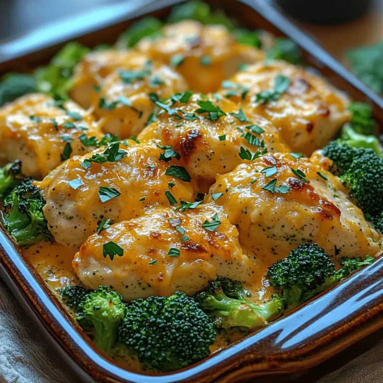 Zesty Baked Ranch Chicken & Broccoli ist ein Gericht, das sowohl einfach in der Zubereitung als auch außergewöhnlich lecker ist. Diese Kombination aus saftigen Hähnchenbrustfilets, frischem Brokkoli und einer cremigen Ranch-Dressing-Sauce hat sich schnell zu einem Favoriten in vielen Haushalten entwickelt. Egal, ob Sie ein schnelles Abendessen für die Familie zubereiten oder Gäste bewirten möchten, dieses Rezept wird sicherlich alle begeistern. Besonders in der hektischen Woche, wenn die Zeit knapp ist, ist dieses Gericht die perfekte Wahl, um gesunde und schmackhafte Mahlzeiten auf den Tisch zu bringen.