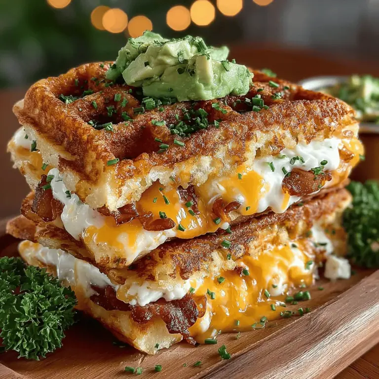 Herzhafte Cheddar-Lauch Waffel-Sandwiches sind ein köstliches und kreatives Gericht, das nicht nur für ein herzhaftes Frühstück, sondern auch als Snack oder leichtes Mittagessen ideal geeignet ist. Diese Waffeln kombinieren die würzige Schärfe von Cheddarkäse mit dem milden, aromatischen Geschmack von Lauch und bieten eine wunderbare Textur, die sowohl knusprig als auch zart ist. Die Idee, Waffeln nicht nur süß, sondern auch herzhaft zu genießen, hat in den letzten Jahren an Beliebtheit gewonnen und erfreut sich bei Feinschmeckern und Hobbyköchen gleichermaßen großer Zustimmung.