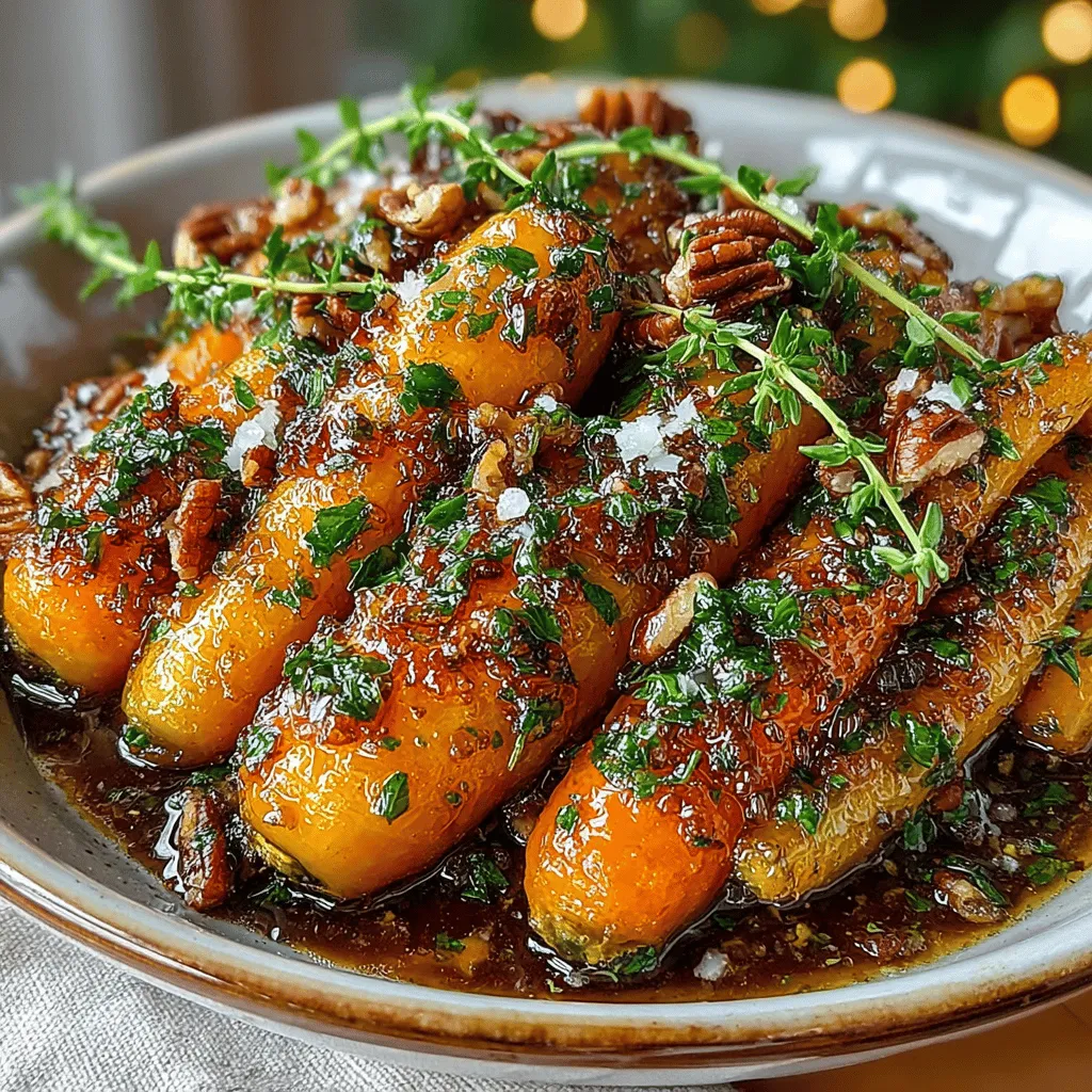 Wenn Sie auf der Suche nach einer köstlichen, gesunden Beilage sind, die Ihre Gäste beeindrucken wird, sind die süß-salzigen ahorn-glasierten Karotten genau das Richtige für Sie. Dieses Rezept kombiniert die natürliche Süße von Ahornsirup mit der herzhaften Note von Gewürzen und frischen Kräutern, um eine harmonische Geschmackserfahrung zu schaffen. Karotten sind nicht nur ein vielseitiges Gemüse, sondern auch reich an Vitaminen und Antioxidantien, die zu einer gesunden Ernährung beitragen.