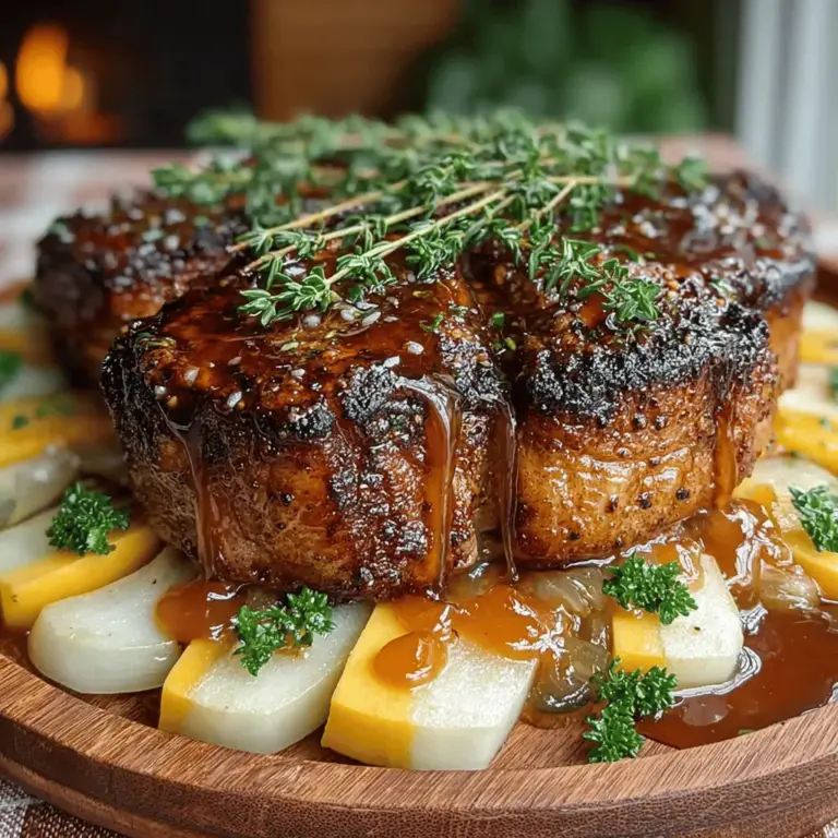 Wenn es um die Zubereitung von herzhaften und zugleich süßen Gerichten geht, sind die Süße und Herzhafte Ahorn-Apfel-Schweinekoteletts aus dem Slow Cooker ein absolutes Highlight. Dieses Rezept vereint die Aromen von saftigen Schweinekoteletts, frischen Äpfeln und dem unverwechselbaren Geschmack von Ahornsirup. Die Kombination aus süß und herzhaft macht dieses Gericht zu einem perfekten Komfortessen, das sich ideal für ein Familienessen oder ein gemütliches Dinner eignet.