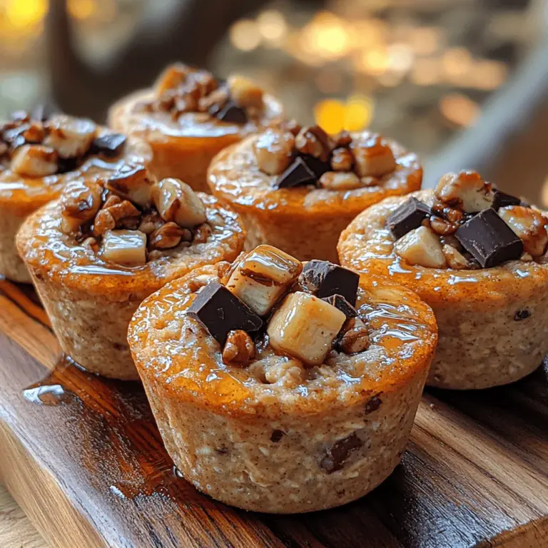 Willkommen zu einem Rezept, das nicht nur köstlich ist, sondern auch gesund und einfach zuzubereiten! Die Banana Bliss Haferflocken-Tassen sind die perfekte Kombination aus nahrhaften Zutaten und himmlischem Geschmack. Dieses Rezept hat in den letzten Jahren an Beliebtheit gewonnen, da immer mehr Menschen nach gesunden Frühstücksoptionen suchen, die sich leicht in den hektischen Alltag integrieren lassen. Sie sind ideal für die ganze Familie, schmecken großartig und bieten eine wunderbare Möglichkeit, die Vorteile von Haferflocken und Bananen zu nutzen.