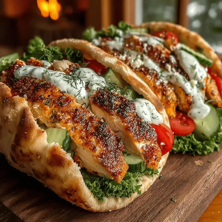 Um die cremigen Dill Ranch Hühnchen Pita-Taschen zuzubereiten, benötigen Sie folgende Zutaten: