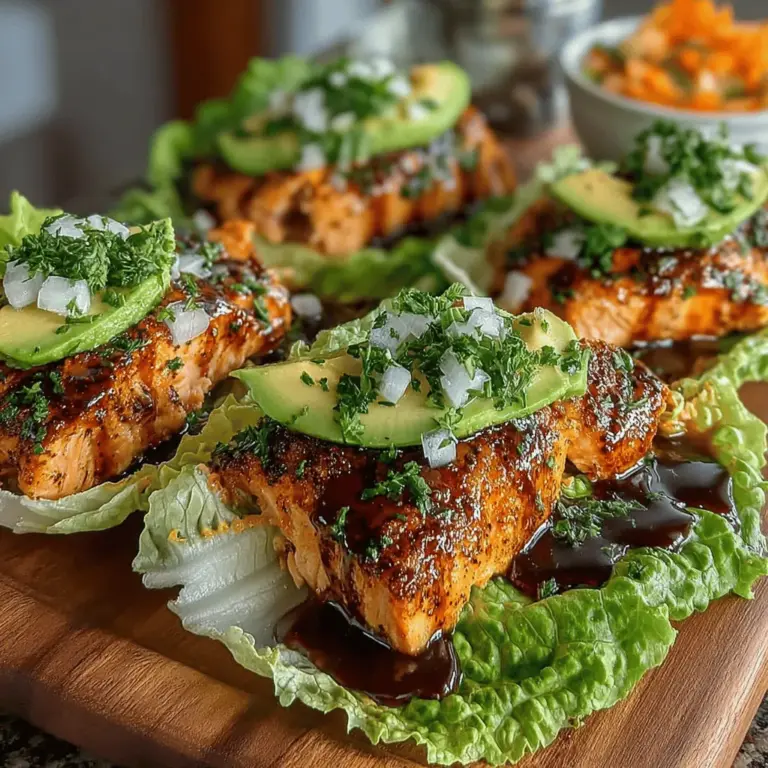 Wenn die Temperaturen steigen und die Tage länger werden, ist es an der Zeit, die Küche mit frischen und leichten Gerichten aufzupeppen. Die Lachs-Lettuce-Wraps mit Wassermelonen-Glasur sind nicht nur ein Fest für die Augen, sondern auch ein geschmackliches Highlight, das einfach zuzubereiten ist. Dieses Rezept kombiniert die zarten Aromen von gegrilltem Lachs mit der süßen Frische der Wassermelone und ist die perfekte Wahl für ein gesundes Mittagessen oder ein leichtes Abendessen im Freien.