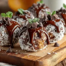 Wenn Sie auf der Suche nach einem gesunden, schokoladigen Snack sind, dann sind die Schokoladen-Kokos-Bissen der Glückseligkeit genau das Richtige für Sie. Diese köstlichen kleinen Energiebissen sind nicht nur einfach zuzubereiten, sondern auch eine wahre Freude für den Gaumen! Sie sind perfekt für Naschkatzen, die eine süße Belohnung ohne schlechtes Gewissen genießen möchten.
