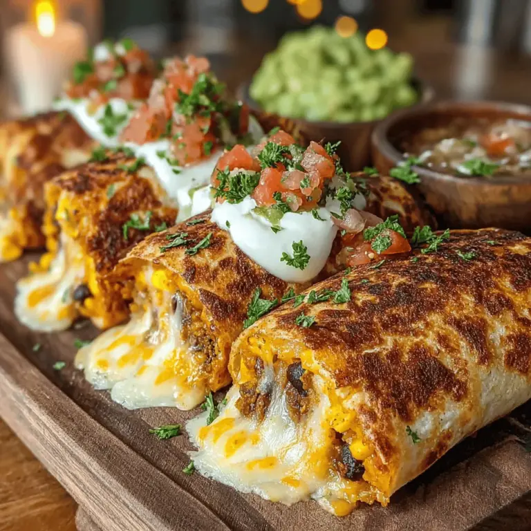 Die Süßkartoffel-Schwarze Bohnen Quesadilla-Taschen sind eine köstliche und gesunde Variante der klassischen Quesadilla, die sich perfekt für eine schnelle Mahlzeit oder einen Snack eignet. Diese mexikanisch inspirierten Taschen kombinieren die süße, cremige Textur der Süßkartoffeln mit der herzhaften Fülle der schwarzen Bohnen und dem knackigen Geschmack von Mais. Zusammen ergeben sie ein unwiderstehliches Gericht, das nicht nur sättigt, sondern auch voller Aromen ist.