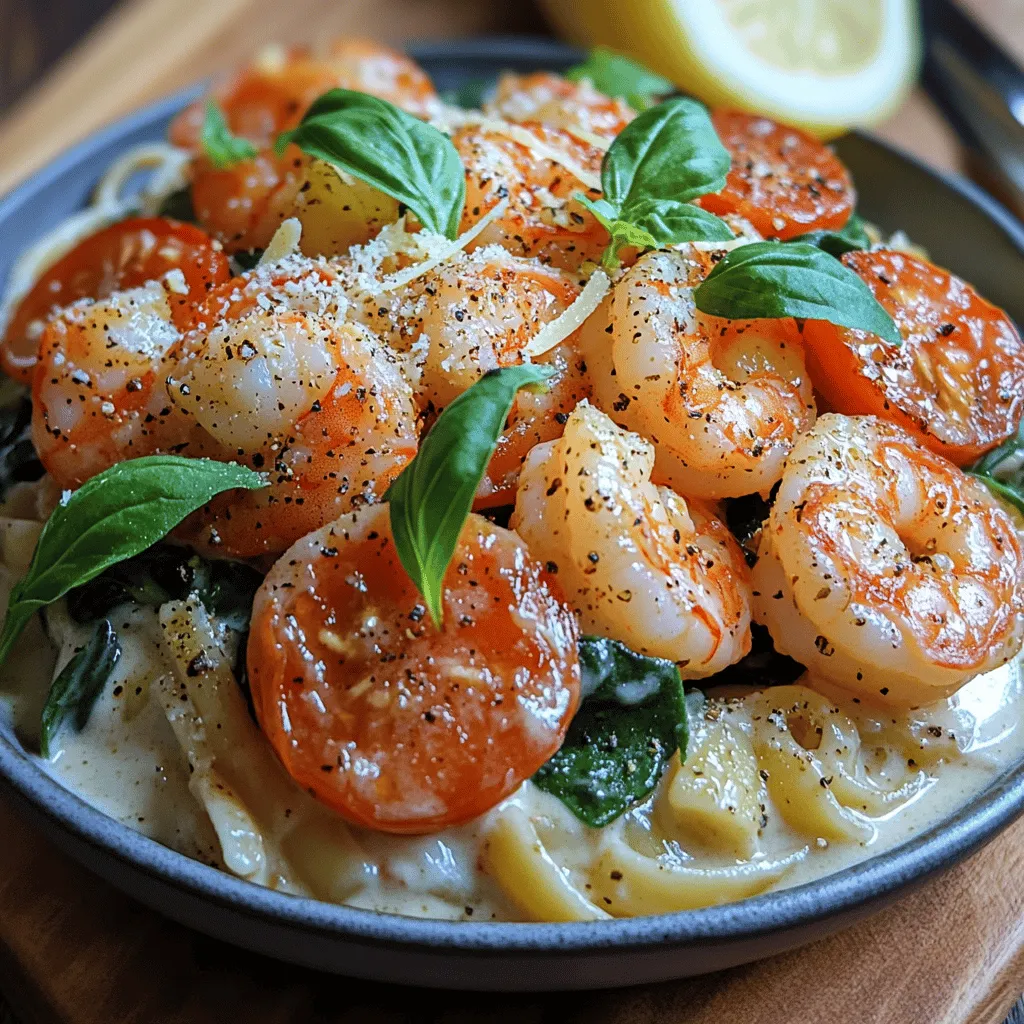 Die cremige toskanische Garnelen-Linguine ist ein köstliches Gericht, das die Aromen der italienischen Küche in einem einfachen, aber luxuriösen Rezept vereint. Mit ihren saftigen Garnelen, frischen Zutaten und einer reichhaltigen, cremigen Sauce ist dieses Gericht nicht nur ein Gaumenschmaus, sondern auch eine Augenweide. Ob für ein romantisches Dinner zu zweit oder ein festliches Familienessen – diese Pasta überzeugt durch ihren delikaten Geschmack und die einfache Zubereitung.
