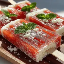 In der modernen Küche spielen Rezepte eine essentielle Rolle, nicht nur als Anleitungen zum Kochen, sondern auch als kreative Ausdrucksformen. Die Zubereitung von Speisen ist eine Kunst, die dazu beiträgt, das Zusammensein mit Familie und Freunden zu fördern. Unter den unzähligen Möglichkeiten, die uns die Kulinarik bietet, erobern frische und gesunde Snacks zunehmend die Herzen der Menschen. Ein solches Rezept, das sowohl erfrischend als auch köstlich ist, sind die cremigen Wassermelonen-Feta-Pops. Diese Popsicles sind nicht nur ein echter Hingucker, sondern auch einfach zuzubereiten und perfekt für heiße Sommertage.
