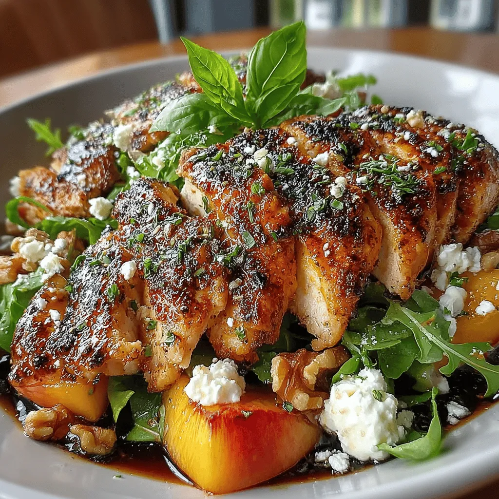 In der modernen Küche ist der gegrillte Pfirsich-Hähnchen-Salat eine beliebte Wahl, vor allem in den wärmeren Monaten. Die Kombination aus frischen, saisonalen Zutaten und dem Grillgeschmack gibt diesem Gericht eine besondere Note. Pfirsiche sind nicht nur köstlich, sondern auch reich an Vitaminen, Mineralstoffen und Antioxidantien, die zur allgemeinen Gesundheit beitragen. Das Hähnchen sorgt für eine proteinreiche Basis, die dich lange satt hält.