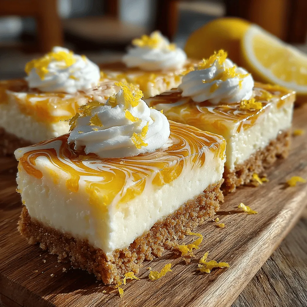 Wenn Sie nach einem erfrischenden, köstlichen Dessert suchen, das sowohl einfach zuzubereiten als auch beeindruckend aussieht, sind die No-Bake Zitronen-Käsekuchen-Wirbelriegel genau das Richtige für Sie! Diese himmlischen Riegel vereinen die Cremigkeit eines klassischen Käsekuchens mit der spritzigen Frische von Zitrone und sind perfekt für warme Tage oder besondere Anlässe.