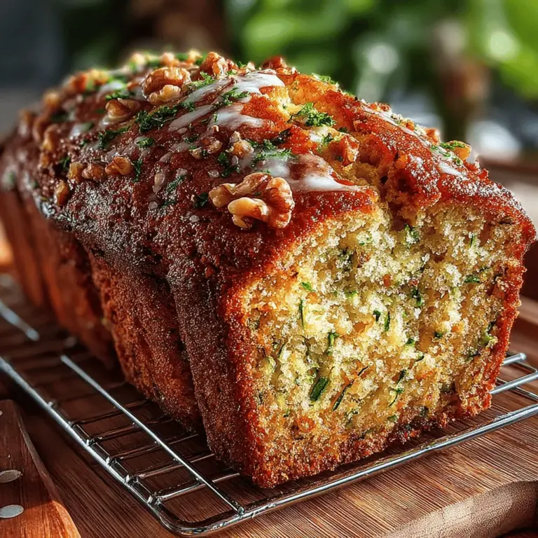 Zucchini-Brot hat sich in der modernen Küche als eine köstliche und vielseitige Option etabliert, die nicht nur den Gaumen erfreut, sondern auch gesund ist. Das Rezept für Chewy Schokoladenstückchen Zucchini-Brot vereint die feuchte Textur und den subtilen Geschmack von Zucchini mit der Süße von Schokoladenstückchen. Dieses Brot ist perfekt für jeden Anlass – als Snack, zum Frühstück oder sogar als Dessert.