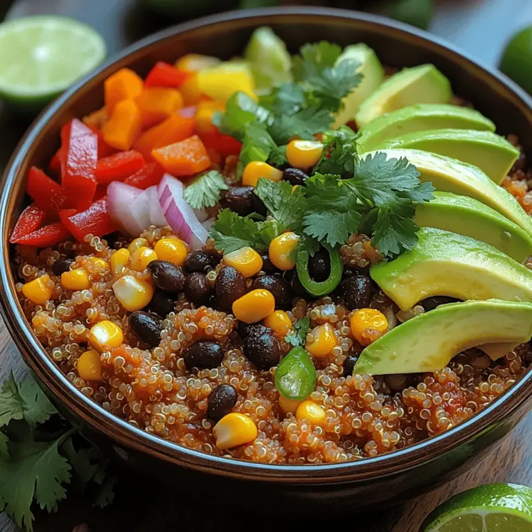 Die Hatch Chili Quinoa Schüsseln sind nicht nur ein Fest für die Geschmacksknospen, sondern auch eine wunderbare Möglichkeit, gesunde Zutaten in einer sättigenden Mahlzeit zu vereinen. Diese Schüsseln vereinen die scharfen, rauchigen Aromen von Hatch-Chilis mit der nahrhaften Fülle von Quinoa, einer Superfood-Pflanze, die nicht nur glutenfrei, sondern auch reich an Proteinen ist. Ursprünglich stammen Hatch-Chilis aus der Hatch Valley in New Mexico, wo das einzigartige Klima und der Boden die Entwicklung eines unverwechselbaren Geschmacks fördern. Die Verwendung dieser Chilis in der Küche hat sich nicht nur auf die amerikanische Gastronomie ausgeweitet, sondern auch in vielen internationalen Küchen ihren Platz gefunden.
