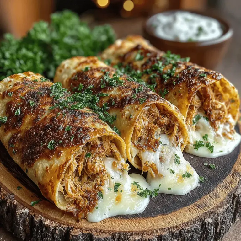 Die Käse Mini Hähnchen Alfredo Tortilla Schmelze ist ein Gericht, das nicht nur den Gaumen erfreut, sondern auch in der Zubereitung unkompliziert ist. Diese köstliche Kombination aus zartem Hähnchen, cremiger Alfredo-Sauce und geschmolzenem Käse eingewickelt in eine zarte Tortilla hat sich als echter Favorit unter Familien und Feinschmeckern etabliert. Die Schmelze ist perfekt für ein schnelles Abendessen, eine herzliche Mahlzeit für den Familienabend oder sogar als Snack für eine gesellige Runde mit Freunden.