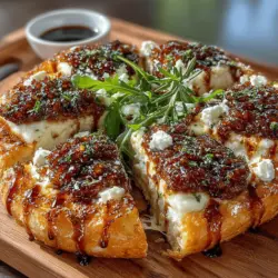 Pizza hat ihren Ursprung in Neapel, Italien, wo sie als einfaches Gericht für die Arbeiterklasse begann. Die ursprüngliche Pizza war eine flache Brotbasis, die mit einfachen Zutaten wie Tomaten und Käse belegt wurde. Im Laufe der Jahre hat sich die Pizza zu einem internationalen Favoriten entwickelt, der in unzähligen Variationen auf der ganzen Welt angeboten wird. Die Kombination aus süßen und herzhaften Zutaten, wie in unserer Feigenmarmelade-Pizza, zeigt, wie kreativ und vielfältig die Pizza sein kann.