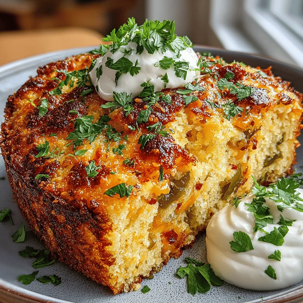 Um den perfekten Hatch Green Chili Cornbread Casserole zuzubereiten, benötigen Sie folgende Zutaten: