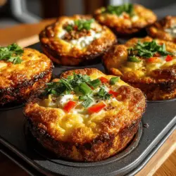Hatch Chili Gebackene Eiermuffins sind nicht nur eine schmackhafte Frühstücksoption, sondern auch eine großartige Möglichkeit, den Tag mit einer nährstoffreichen Mahlzeit zu beginnen. Diese Muffins kombinieren die herzhaften Aromen von Eiern und Käse mit der würzigen Note von Hatch-Chilis, die für ihren einzigartigen Geschmack bekannt sind. Ursprünglich aus der Hatch Valley in New Mexico stammend, haben diese Chilis in den letzten Jahren immense Popularität gewonnen und sind in vielen modernen Küchen nicht mehr wegzudenken.