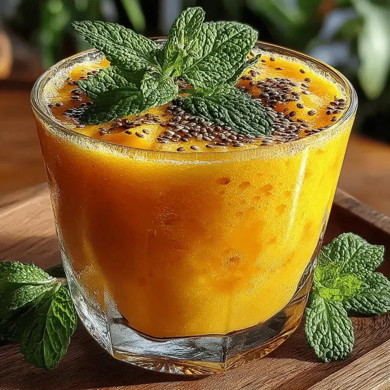 In der heutigen schnelllebigen Welt sind gesunde und erfrischende Snacks gefragter denn je. Der Tropische Genuss Gefrorene Mango-Ananas-Smoothie ist nicht nur eine köstliche Möglichkeit, sich an heißen Tagen abzukühlen, sondern auch eine nährstoffreiche Option, die voller Vitamine und Mineralstoffe steckt. Mit seiner fruchtigen Frische und einer cremigen Textur ist dieser Smoothie das perfekte Getränk für alle, die einen gesunden Lebensstil pflegen, ohne auf Genuss verzichten zu müssen.