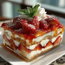 Um diesen köstlichen Erdbeer-Shortcake-Eisbox-Kuchen zuzubereiten, benötigen Sie einige frische und hochwertige Zutaten. Hier ist eine Übersicht der Hauptbestandteile: