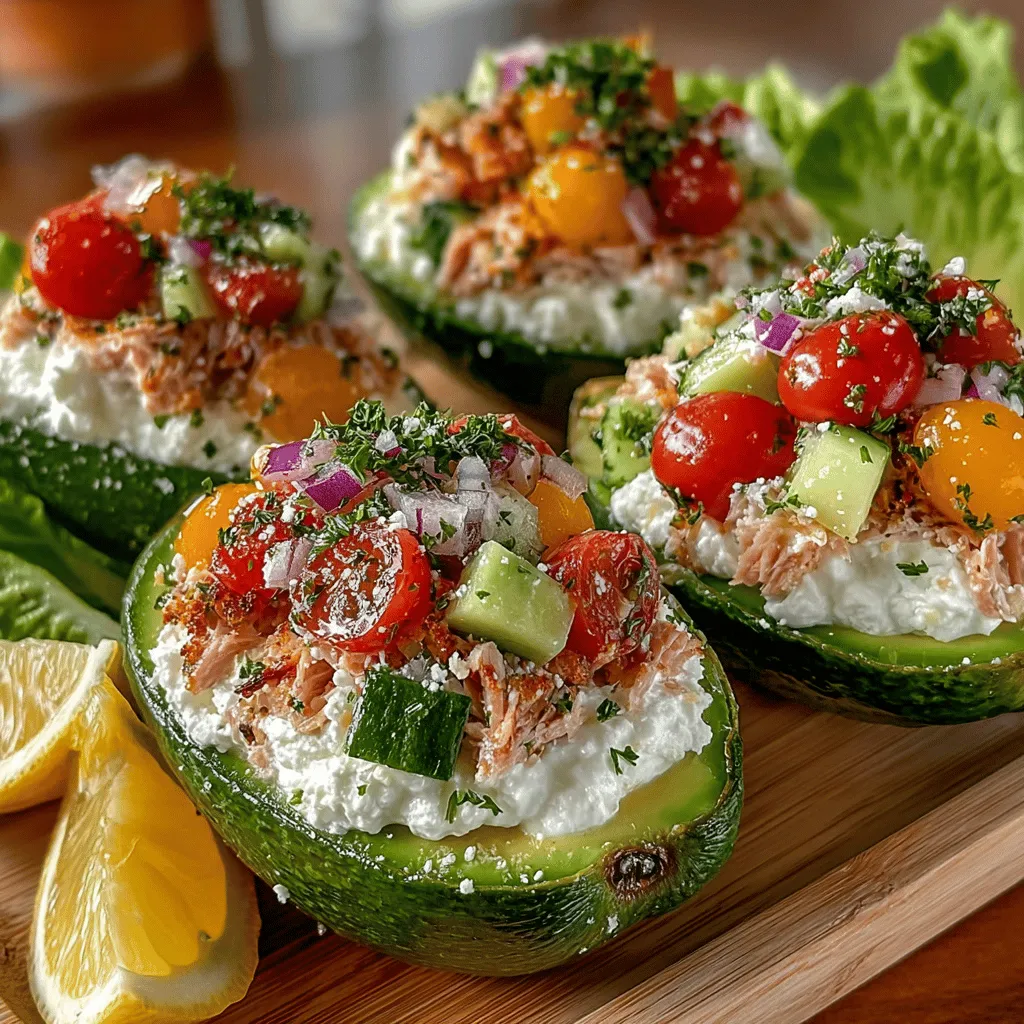 Der Avocado Thunfischsalat im Salatblatt ist ein leichtes, erfrischendes Gericht, das sich perfekt für warme Tage oder als gesunde Snack-Option eignet. Diese Kombination aus cremiger Avocado und zartem Thunfisch verbindet sich zu einem geschmackvollen Salat, der nicht nur köstlich, sondern auch nahrhaft ist. Die Wurzeln dieser Rezeptur liegen in der mediterranen Küche, wo frische Zutaten und einfache Zubereitung im Vordergrund stehen.