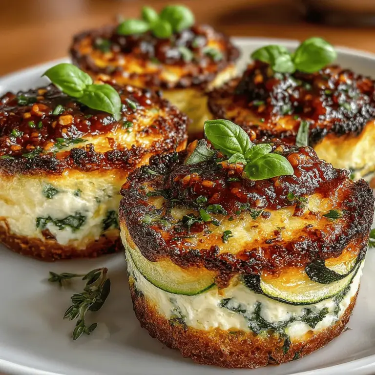 Die Zucchini Lasagna Cupcakes sind eine innovative und schmackhafte Variante eines klassischen italienischen Gerichts. Sie kombinieren die herzhaften Aromen einer Lasagne mit der Leichtigkeit und Vielseitigkeit von Zucchini, was sie zu einer perfekten Wahl für Gesundheitsbewusste und Pasta-Liebhaber macht. In der italienischen Küche spielt Pasta eine zentrale Rolle, doch immer mehr Menschen suchen nach Alternativen, die weniger Kohlenhydrate enthalten und zugleich reich an Nährstoffen sind. Hier kommen die Zucchini ins Spiel, die nicht nur kalorienarm sind, sondern auch eine Vielzahl an Vitaminen und Mineralstoffen bieten.