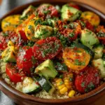 In einer Zeit, in der gesunde Ernährung und bewusster Lebensstil immer wichtiger werden, erfreuen sich Gerichte mit frischem Gemüse und Quinoa großer Beliebtheit. Quinoa, ein sogenanntes „Superfood“, ist nicht nur glutenfrei, sondern liefert auch wertvolle Nährstoffe wie Proteine, Ballaststoffe und Mineralstoffe. Kombinieren Sie das mit einer bunten Auswahl an Gemüse, und Sie erhalten nicht nur ein optisch ansprechendes Gericht, sondern auch eine nährstoffreiche Mahlzeit, die Sie mit Energie versorgt.