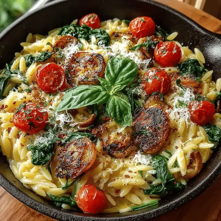 Orzo ist eine Reissorte von Pasta, die in der italienischen Küche besonders beliebt ist. Diese kleinen, körnigen Nudeln sind perfekt für das Ein-Pfannen-Gericht, da sie schnell garen und die Aromen der Brühe und Gewürze aufnehmen. Bei der Auswahl von Orzo-Nudeln sollten Sie auf die Qualität und den Inhalt achten. Vollkorn-Orzo ist eine nahrhafte Alternative, die zusätzliche Ballaststoffe bietet.