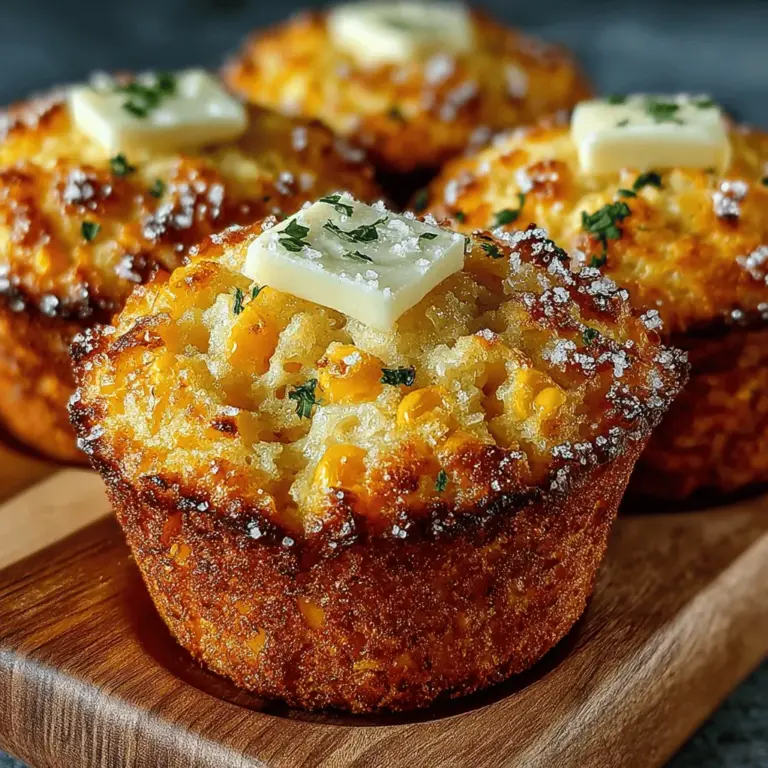 Süße Maisbrot-Muffins sind ein wunderbares Beispiel für die Vielseitigkeit und den Reichtum der modernen Küche. In vielen Kulturen wird Mais in verschiedenen Formen geschätzt, und dieser Muffin ist eine köstliche Art, diesen beliebten Bestandteil in ein leichtes und luftiges Gebäck zu verwandeln. Ob als Frühstück, Snack für zwischendurch oder als Beilage zu herzhaften Gerichten – diese Muffins sind stets eine willkommene Bereicherung.