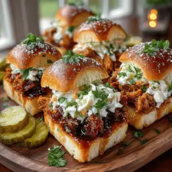 In einer Welt, die zunehmend auf pflanzliche Ernährung setzt, sind kreative und köstliche Rezepte für vegane und vegetarische Gerichte gefragter denn je. Die rauchigen Mini BBQ Jackfruit Slider sind ein perfektes Beispiel dafür, wie man mit einer faszinierenden Zutat ein herzhaftes und befriedigendes Gericht zubereiten kann. Diese Slider sind nicht nur geschmacklich ein Hit, sondern bieten auch eine wunderbare Möglichkeit, Familie und Freunde mit etwas Einzigartigem zu beeindrucken. Die Kombination aus zarter Jackfrucht, würziger BBQ-Sauce und knusprigem Coleslaw sorgt für einen unwiderstehlichen Genuss, der selbst Fleischliebhaber begeistern wird.
