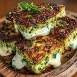 Zucchini-Krusten Käsewürfel sind nicht nur ein köstlicher Snack, sondern auch eine kreative und gesunde Möglichkeit, Gemüse in die Ernährung zu integrieren. Dieses Gericht erfreut sich in der modernen Küche großer Beliebtheit, da es vielseitig, nahrhaft und einfach zuzubereiten ist. Ideal für gesellige Abende oder als Fingerfood bei Partys, kombinieren diese Käsewürfel den herzhaften Geschmack von Käse mit der Frische von Zucchini.
