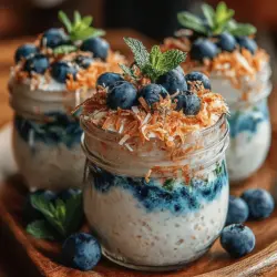 Overnight Oats haben in den letzten Jahren enorm an Beliebtheit gewonnen, und das aus gutem Grund. Diese einfache Frühstücksoption erlaubt es Ihnen, die Nährstoffe von Haferflocken und frischem Obst zu genießen, ohne viel Zeit am Morgen investieren zu müssen. Sie bereiten die Mischung einfach am Abend zuvor vor und lassen sie über Nacht im Kühlschrank ziehen. So haben Sie am nächsten Morgen ein köstliches und gesundes Frühstück, das bereit ist, gegessen zu werden.