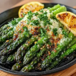 Willkommen in der Welt des Knoblauch-Butter-Parmesan Spargels! Dieses einfache, aber geschmackvolle Gericht bringt den herrlichen Geschmack von frischem Spargel zur Geltung und verleiht ihm durch die Kombination von Knoblauch, Butter und Parmesan eine unwiderstehliche Note. Spargel ist nicht nur ein Fest für den Gaumen, sondern auch ein wahres Superfood, das zahlreiche gesundheitliche Vorteile bietet. In der deutschen Küche spielt Spargel eine bedeutende Rolle, insbesondere in der Saison von April bis Juni, wenn er frisch geerntet wird. Dieses Rezept ist perfekt für alle, die sich eine raffinierte Beilage oder ein leichtes Hauptgericht wünschen.