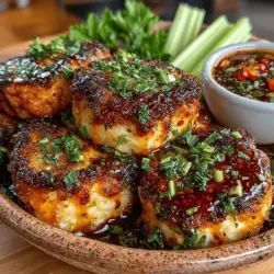 Buffalo-Hühnchen-Bissen haben ihren Ursprung in den 1960er Jahren in Buffalo, New York, und sind seitdem zu einem beliebten Snack oder Hauptgericht in der amerikanischen Küche geworden. Die Kombination aus knusprigem Hähnchen und scharfer Buffalo-Sauce hat sich in verschiedenen Variationen etabliert. Diese Bissen sind perfekt für gesellige Anlässe, da sie leicht zu essen sind und sich hervorragend zum Dippen eignen.