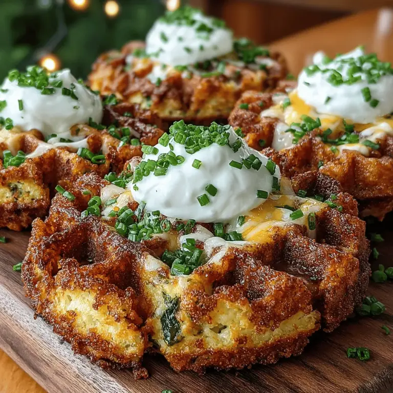 Willkommen zu einem Rezept, das sowohl schmackhaft als auch gesund ist: die Hatch Chili Cornbread Waffle Bites. Diese kleinen Waffelhäppchen vereinen das Beste aus zwei Welten – die Süße von Maisbrot und die würzige Note von Hatch-Grünchilis. Sie eignen sich perfekt als Snack, Beilage oder sogar als Teil eines Brunch-Menüs. Die Kombination aus frischen Zutaten und der selbstgemachten Zubereitung sorgt nicht nur für einen hervorragenden Geschmack, sondern auch für ein befriedigendes Kocherlebnis.