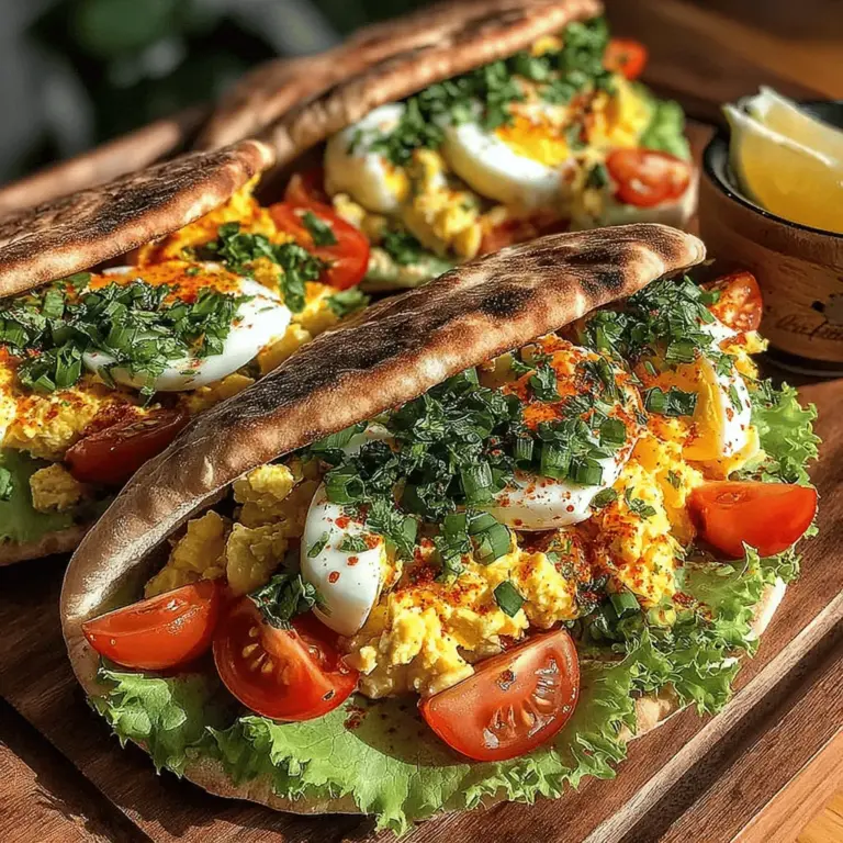 Wenn Sie auf der Suche nach einem frischen und gesunden Gericht sind, das sowohl nährstoffreich als auch einfach zuzubereiten ist, dann sind diese Avocado-Eiersalat gefüllten Pitas genau das Richtige für Sie. Diese Kombination aus cremigem Avocado-Eiersalat und knusprigen Vollkorn-Pitas bietet nicht nur einen köstlichen Geschmack, sondern auch eine hervorragende Nährstoffbilanz. Avocados sind reich an gesunden Fetten, während Eier eine hervorragende Proteinquelle darstellen. Dieses Rezept ist ideal für ein leichtes Mittagessen, eine gesunde Snack-Option oder sogar als Teil eines Picknicks im Freien.