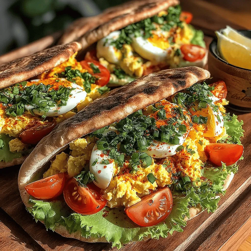 Wenn Sie auf der Suche nach einem frischen und gesunden Gericht sind, das sowohl nährstoffreich als auch einfach zuzubereiten ist, dann sind diese Avocado-Eiersalat gefüllten Pitas genau das Richtige für Sie. Diese Kombination aus cremigem Avocado-Eiersalat und knusprigen Vollkorn-Pitas bietet nicht nur einen köstlichen Geschmack, sondern auch eine hervorragende Nährstoffbilanz. Avocados sind reich an gesunden Fetten, während Eier eine hervorragende Proteinquelle darstellen. Dieses Rezept ist ideal für ein leichtes Mittagessen, eine gesunde Snack-Option oder sogar als Teil eines Picknicks im Freien.