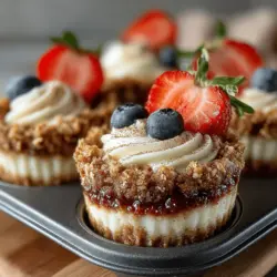 In der heutigen schnelllebigen Welt ist es oft eine Herausforderung, gesunde Snacks zu finden, die sowohl nahrhaft als auch köstlich sind. Diese gefrorenen Joghurt-Hafer-Bites mit Marmelade sind die perfekte Lösung! Sie kombinieren die nahrhaften Eigenschaften von Haferflocken mit dem cremigen Geschmack von griechischem Joghurt und einer fruchtigen Marmelade. Ob für einen schnellen Snack zwischendurch, als schmackhafte Nachspeise oder als gesunder Energieschub nach dem Sport – diese kleinen Leckerbissen sind nicht nur gesund, sondern auch einfach zuzubereiten.