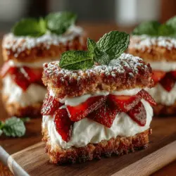 Wenn die Temperaturen steigen und das Verlangen nach etwas Kühlem und Erfrischendem wächst, gibt es kaum etwas Besseres als gefrorene Desserts. Die gefrorenen Erdbeer-Shortcake-Sandwich-Münzen sind nicht nur ein Genuss für den Gaumen, sondern auch eine wunderbare Möglichkeit, die süßen, saftigen Erdbeeren der Saison zu genießen. Diese kleinen Leckerbissen kombinieren die Süße von frischen Erdbeeren mit dem zarten Geschmack von selbstgebackenen Keksen und einer luftigen Sahnefüllung.