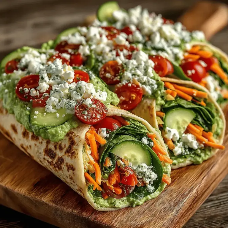 Willkommen in der Welt der köstlichen und nahrhaften Rezepte! Heute präsentiere ich Ihnen die cremigen Avocado-Spinat Tortilla-Wraps. Dieses Gericht ist nicht nur ein Genuss für den Gaumen, sondern auch eine gesunde und ausgewogene Mahlzeit, die sich perfekt für jede Gelegenheit eignet. Egal, ob Sie ein schnelles Mittagessen für die Familie zubereiten möchten oder nach einem gesunden Snack suchen, diese Wraps sind die ideale Lösung.
