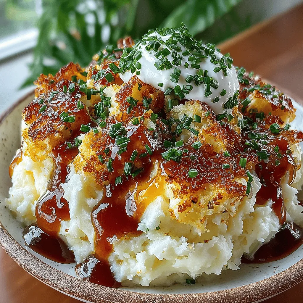 Kartoffelpüree gehört zu den klassischen Beilagen, die in vielen Haushalten ein fester Bestandteil des kulinarischen Repertoires sind. Es ist nicht nur einfach zuzubereiten, sondern auch äußerst vielseitig und lässt sich hervorragend mit einer Vielzahl von Hauptgerichten kombinieren. Doch unser Rezept für cremiges, hausgemachtes Kartoffelpüree mit herzhaftem Bratensauce hebt die traditionelle Zubereitung auf ein neues Level. Die Kombination aus zartem Püree und reichhaltiger Sauce sorgt für ein Geschmackserlebnis, das sowohl bei Familienessen als auch bei festlichen Anlässen überzeugt.