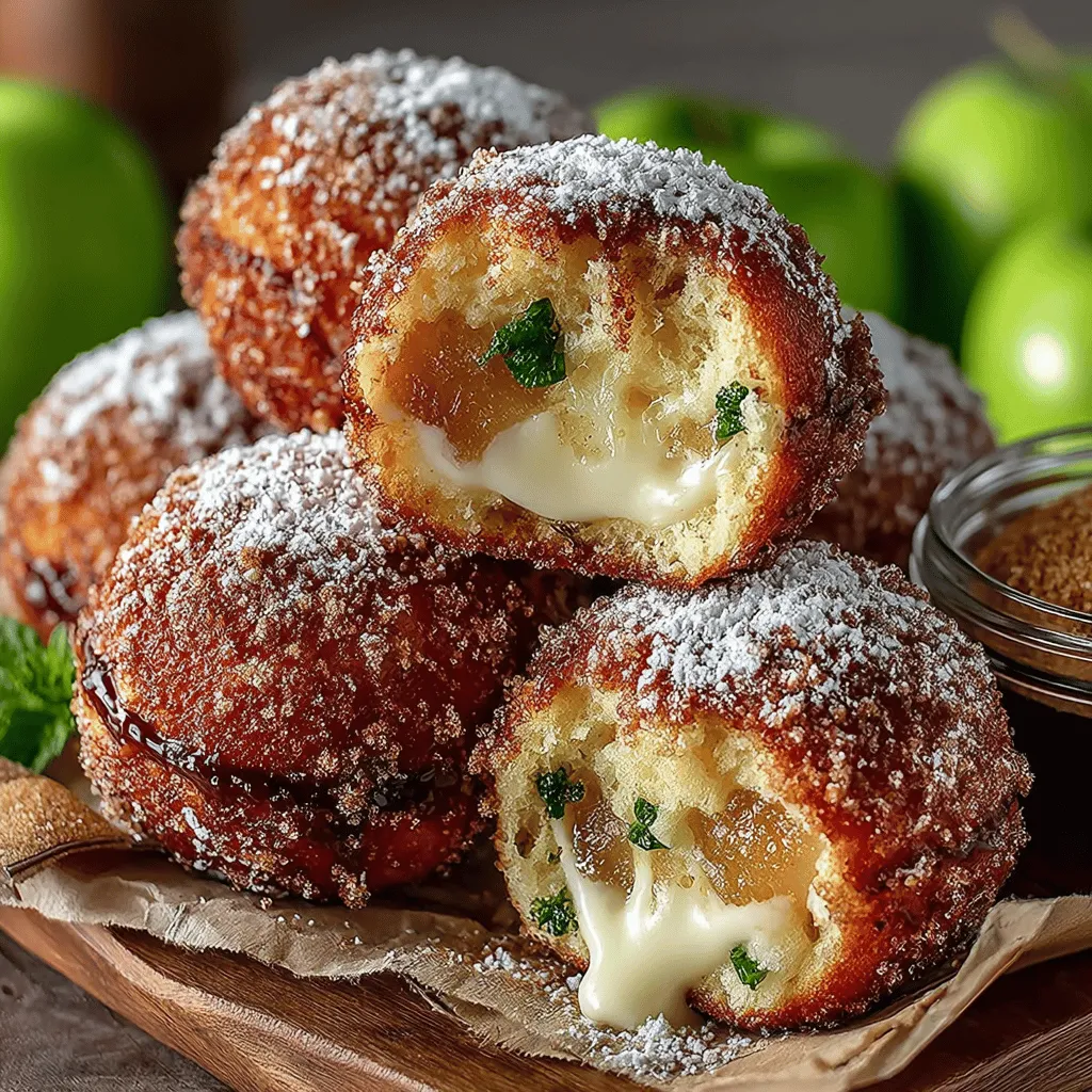 Die knusprigen gebackenen Apfelwein-Donuts sind ein echter Genuss für alle, die den Geschmack des Herbstes lieben. Diese köstlichen Donuts sind nicht nur einfach zuzubereiten, sondern bringen auch die Aromen von frischem Apfelwein, Zimt und Muskatnuss in Ihre Küche. In den letzten Jahren haben sie sich zu einer beliebten Leckerei entwickelt, die häufig auf Herbstfesten und in Cafés zu finden ist. Ihr fluffiger Teig und die süße Beschichtung machen sie zu einem perfekten Begleiter für heiße Getränke an kühlen Tagen.