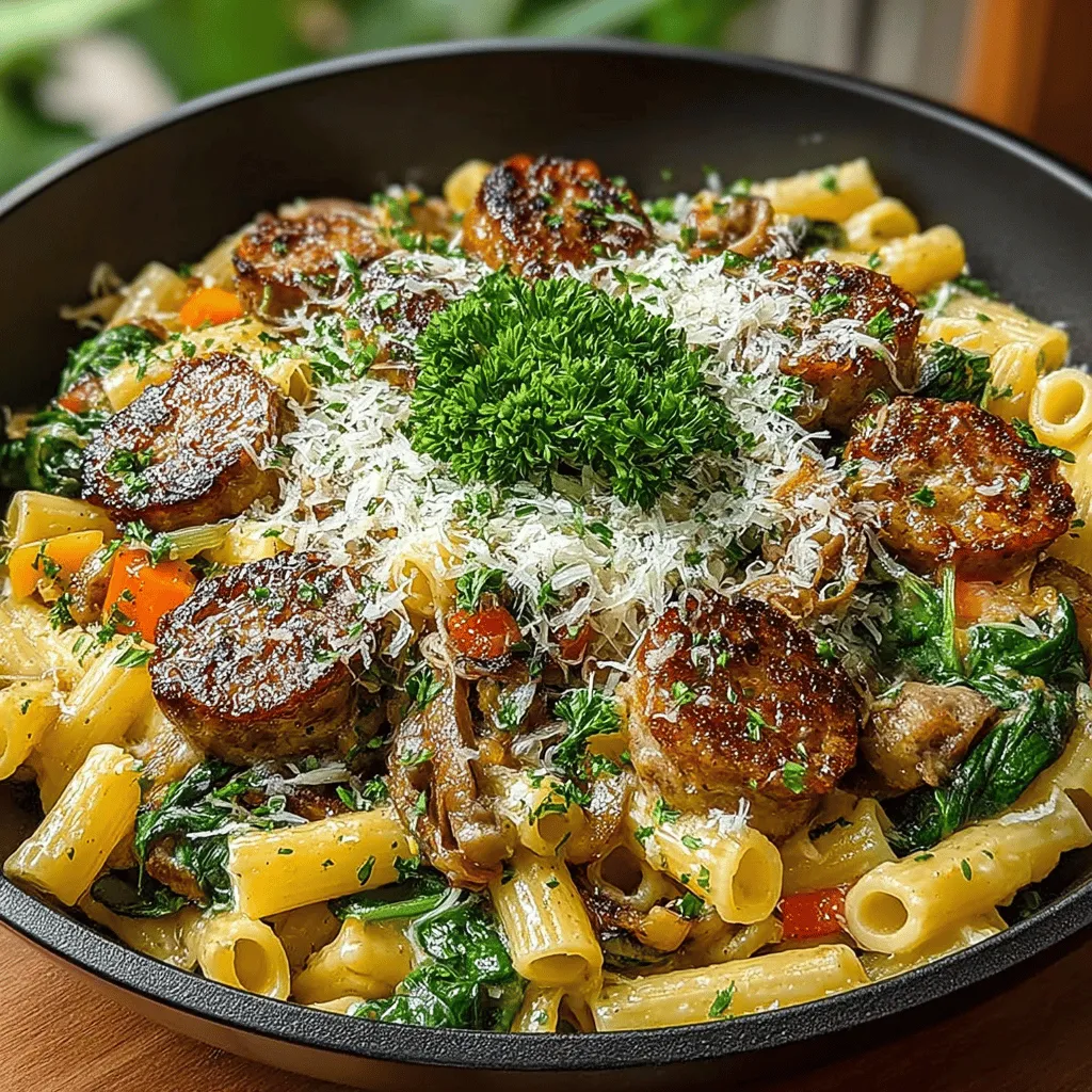 Die cremige Cajun-Wurst-Pasta-Pfanne ist ein köstliches Gericht, das nicht nur den Gaumen erfreut, sondern auch in kürzester Zeit zubereitet werden kann. Diese Pasta-Pfanne vereint die würzige Note der Cajun-Küche mit der herzhaften Fülle von geräucherter Wurst und einer cremigen Sauce, die ideal für ein gemütliches Familienessen oder ein schnelles Abendessen unter der Woche ist.