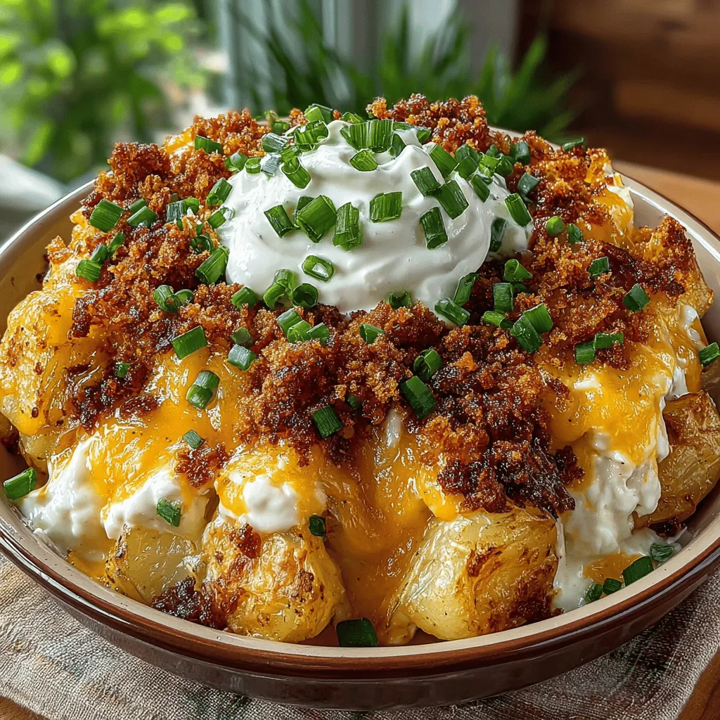 Der Käse Ranch Kartoffelauflauf ist ein köstliches und herzhaftes Gericht, das sowohl als Beilage als auch als Hauptgericht serviert werden kann. Dieses Rezept erfreut sich in vielen Haushalten großer Beliebtheit, da es einfach zuzubereiten ist und die Kombination aus cremigen Kartoffeln und würzigem Käse einfach unwiderstehlich ist. Perfekt für Familienessen, Grillabende oder als Comfort Food an einem kalten Tag – dieser Auflauf wird sicherlich die Herzen Ihrer Gäste erobern.