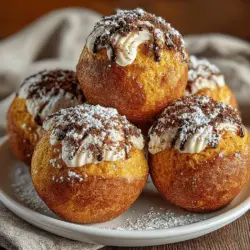 Herzlich willkommen in der wunderbaren Welt des Backens! Heute werden wir gemeinsam ein unwiderstehliches Rezept für Mini Kürbis Donuts zubereiten, das nicht nur den Geschmack des Herbstes einfängt, sondern auch perfekt für festliche Anlässe oder einfach nur als süßer Snack zwischendurch ist. Diese kleinen, luftigen Donuts sind mit köstlichem Kürbispüree und aromatischen Gewürzen zubereitet, die den typischen Herbstgeschmack verkörpern. Egal, ob Sie sie zum Frühstück, als Dessert oder einfach nur zum Genießen mit einer Tasse Kaffee servieren möchten, diese Mini Donuts sind ein absolutes Muss!