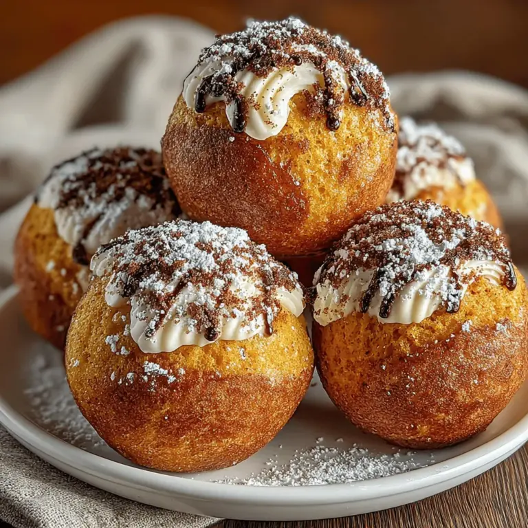 Herzlich willkommen in der wunderbaren Welt des Backens! Heute werden wir gemeinsam ein unwiderstehliches Rezept für Mini Kürbis Donuts zubereiten, das nicht nur den Geschmack des Herbstes einfängt, sondern auch perfekt für festliche Anlässe oder einfach nur als süßer Snack zwischendurch ist. Diese kleinen, luftigen Donuts sind mit köstlichem Kürbispüree und aromatischen Gewürzen zubereitet, die den typischen Herbstgeschmack verkörpern. Egal, ob Sie sie zum Frühstück, als Dessert oder einfach nur zum Genießen mit einer Tasse Kaffee servieren möchten, diese Mini Donuts sind ein absolutes Muss!