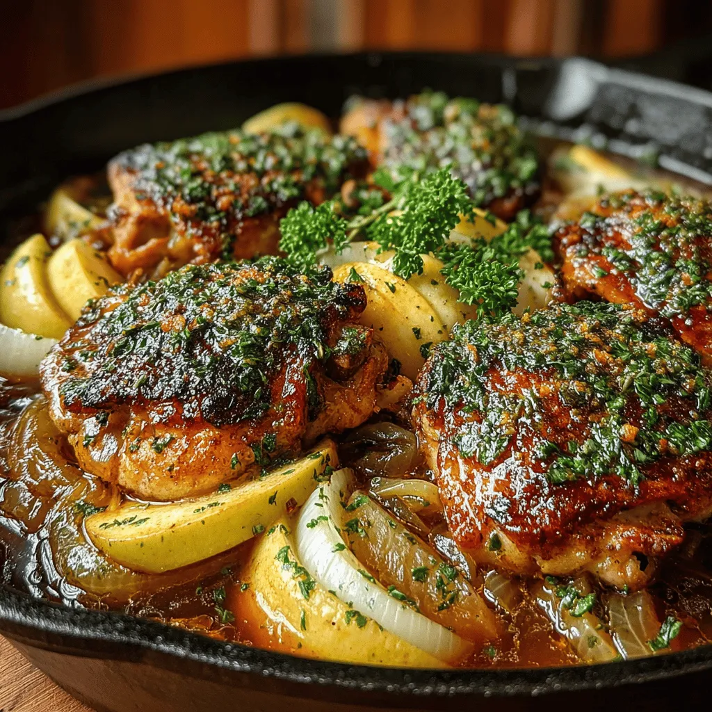 Die Apfelwein-Hähnchen-Pfanne ist ein köstliches und herzhaftes Gericht, das in der deutschen Küche einen besonderen Platz einnimmt. Die Kombination aus zartem Hähnchenfleisch, aromatischen Äpfeln und dem spritzigen Geschmack von Apfelwein macht dieses Rezept zu einem wahren Genuss. In vielen deutschen Haushalten wird dieses Gericht als Teil der traditionellen Küche geschätzt und oft zu besonderen Anlässen oder Familienfeiern zubereitet. Es verbindet die rustikale Einfachheit der ländlichen Küche mit dem frischen, fruchtigen Geschmack der Äpfel, die in Deutschland in Hülle und Fülle vorhanden sind.