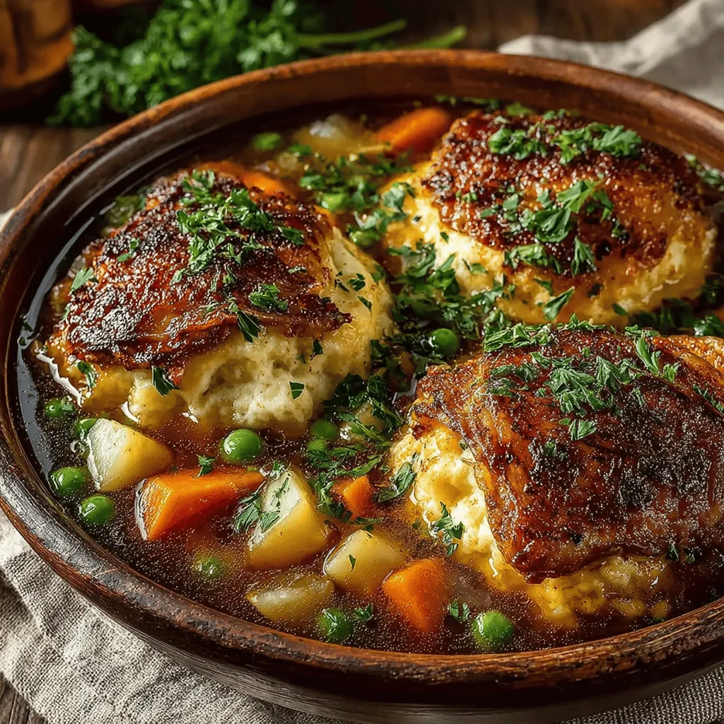 Die herzhafte rustikale Hähnchen- und Knödelsuppe ist nicht nur ein Gericht, sondern ein wahrer Genuss, der die Gemütlichkeit und Wärme der Hausmannskost verkörpert. Diese Suppe kombiniert zartes Hähnchenfleisch mit einer aromatischen Brühe und fluffigen Knödeln, die zusammen ein unvergessliches Geschmackserlebnis bieten. Besonders in den kühleren Monaten ist dieses Rezept ideal, um die Familie oder Freunde um den Tisch zu versammeln und gemeinsam eine wohltuende Mahlzeit zu genießen.