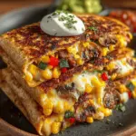 Krosse Gemüse-Quesadillas aus der Heißluftfritteuse sind eine köstliche und gesunde Option für alle, die Tex-Mex-Küche lieben. Diese gefüllten Tortillas vereinen frisches Gemüse, schmelzenden Käse und aromatische Gewürze in einem knusprigen, goldbraunen Mantel. Perfekt als Snack, leichtes Mittagessen oder sogar als Hauptgericht, erfreuen sich diese Quesadillas großer Beliebtheit bei Vegetariern und Fleischliebhabern gleichermaßen. Die Zubereitung erfolgt schnell und unkompliziert, was sie zu einer idealen Wahl für hektische Wochentage macht. Mit einer Vorbereitungszeit von lediglich 15 Minuten und einer Gesamtzubereitungszeit von etwa 20 Minuten können Sie in kürzester Zeit eine köstliche Mahlzeit auf den Tisch zaubern.