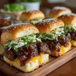 BBQ Pulled Beef Sandwiches sind ein wahrer Klassiker der amerikanischen Küche und erfreuen sich weltweit großer Beliebtheit. Ob bei Grillpartys, Familientreffen oder einfach nur als herzhaftes Abendessen – dieses Gericht begeistert mit seinem saftigen, aromatischen Fleisch und den rauchigen Aromen. Besonders im Sommer werden diese Sandwiches oft zubereitet, um sie bei geselligen Zusammenkünften zu genießen. Die Kombination aus zartem Rinderbraten, würziger BBQ-Sauce und frischem Coleslaw macht jedes Sandwich zu einem unvergleichlichen Geschmackserlebnis.